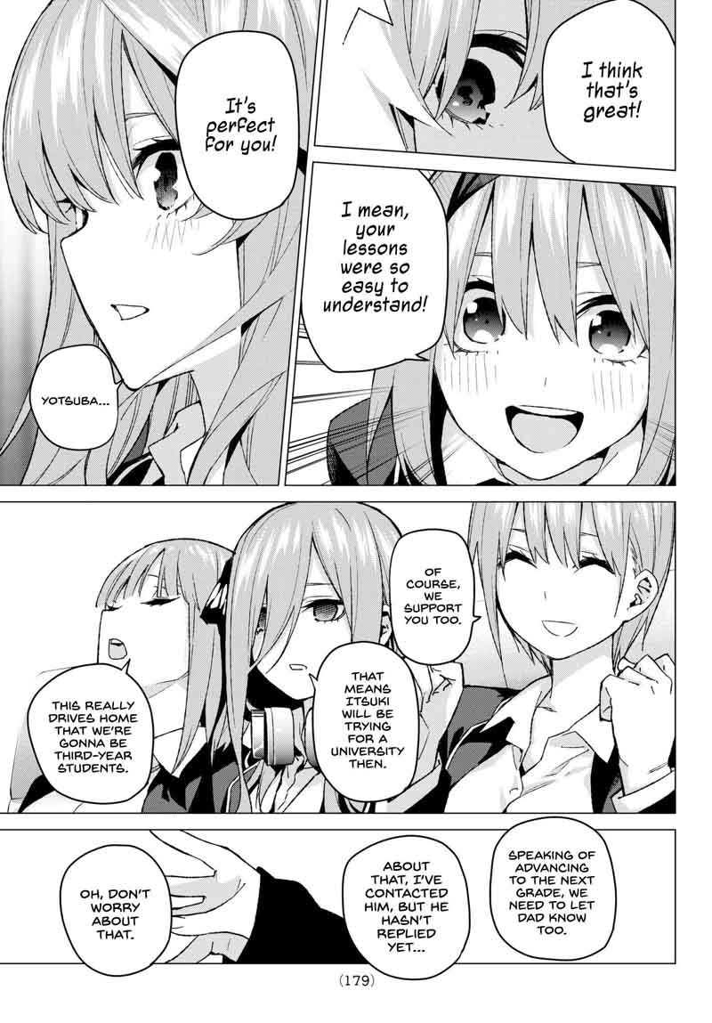 The Quintessential Quintuplets Chapter 60 - Page 7