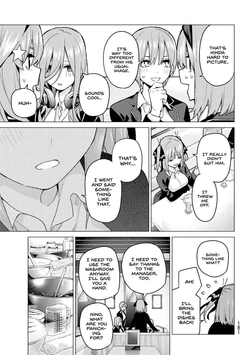 The Quintessential Quintuplets Chapter 60 - Page 9