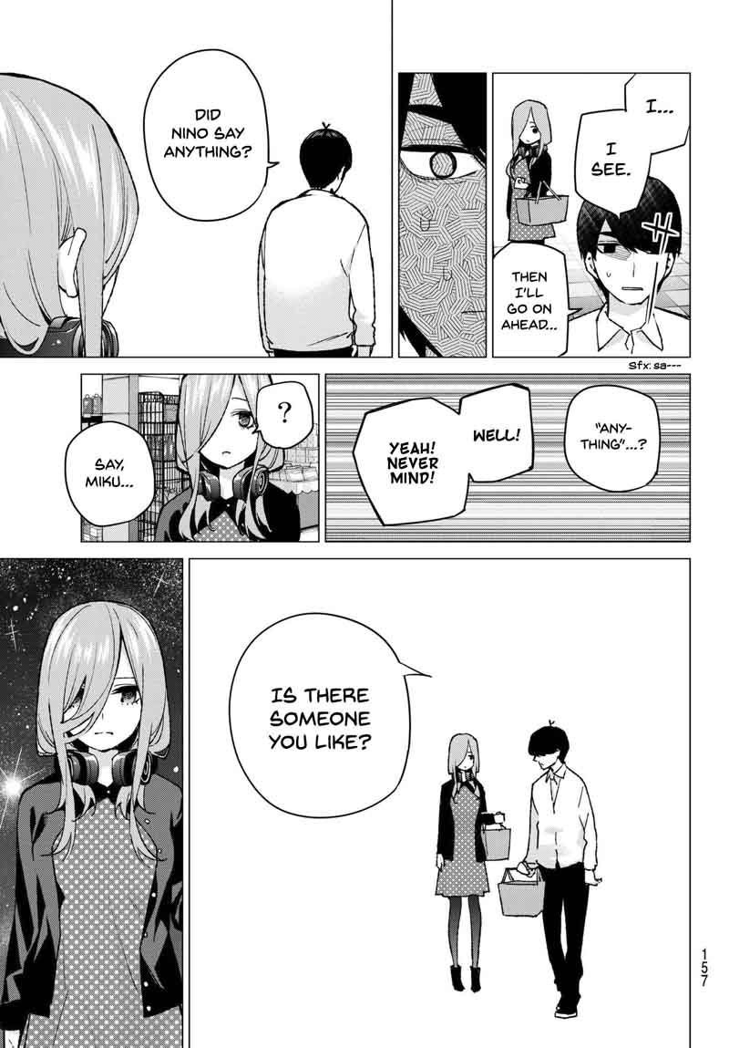 The Quintessential Quintuplets Chapter 61 - Page 9