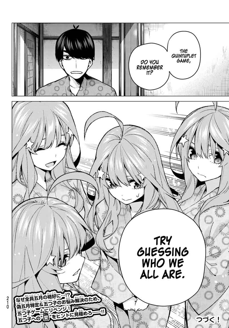 The Quintessential Quintuplets Chapter 63 - Page 19