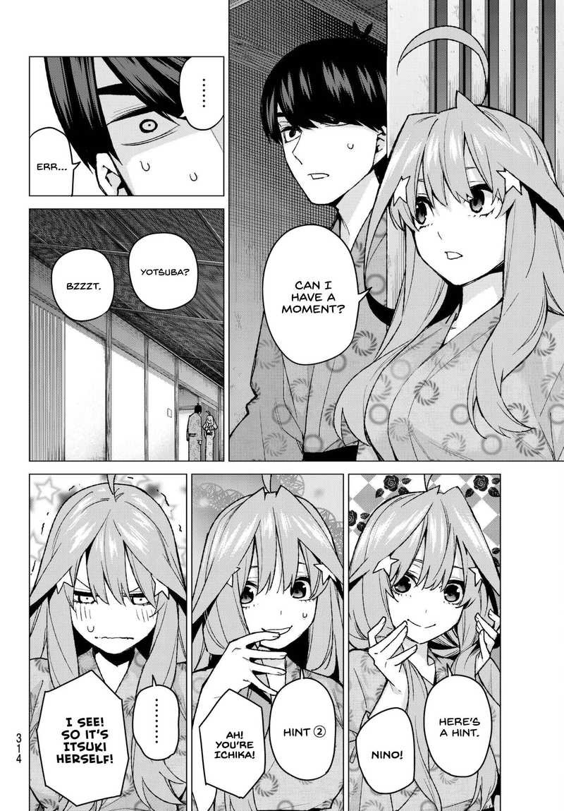 The Quintessential Quintuplets Chapter 64 - Page 12