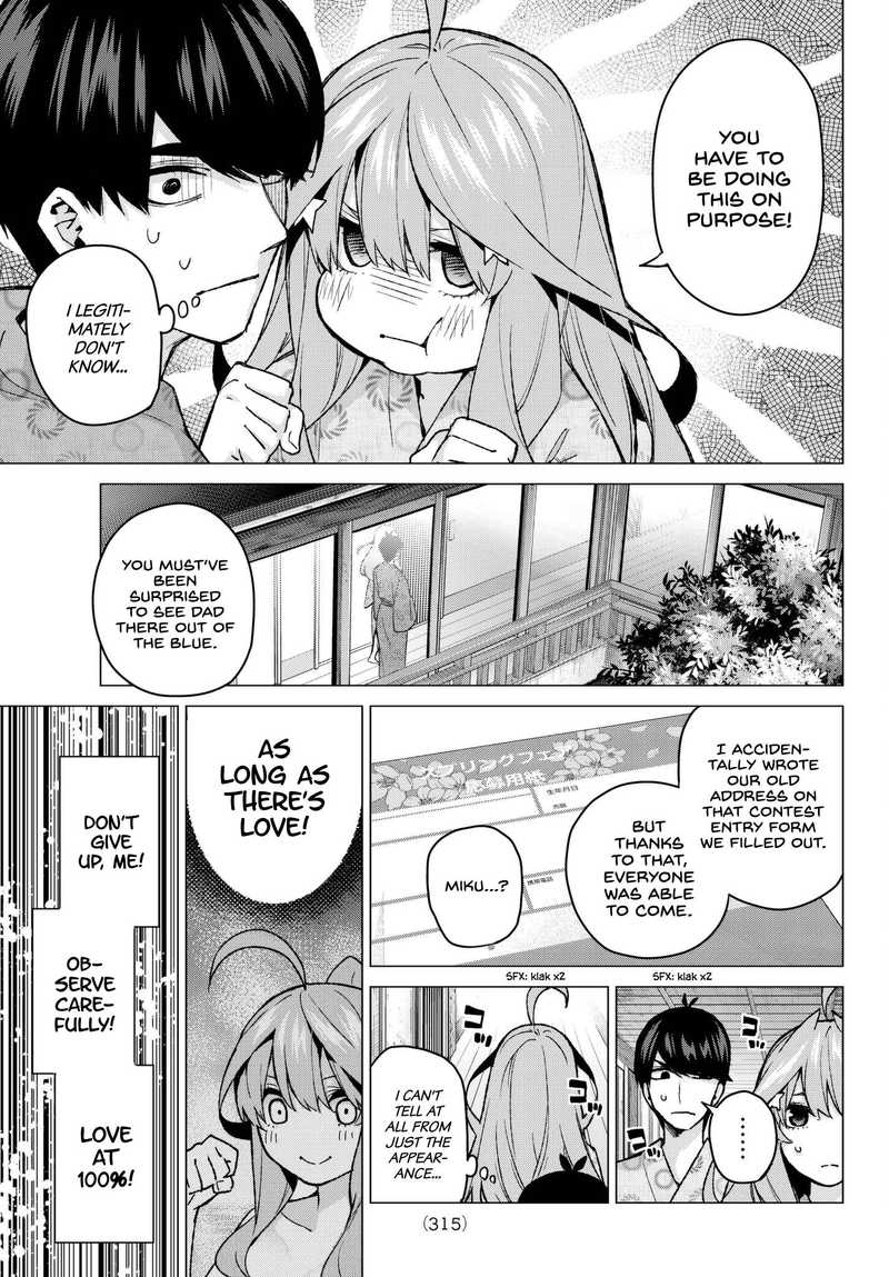 The Quintessential Quintuplets Chapter 64 - Page 13