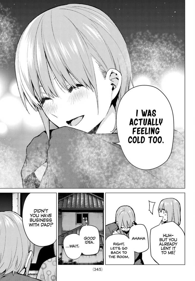 The Quintessential Quintuplets Chapter 66 - Page 13