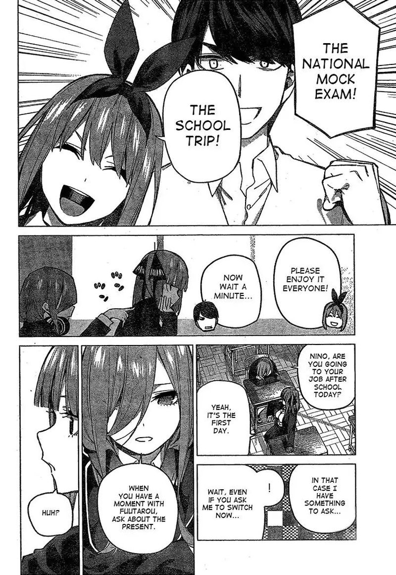 The Quintessential Quintuplets Chapter 71 - Page 2