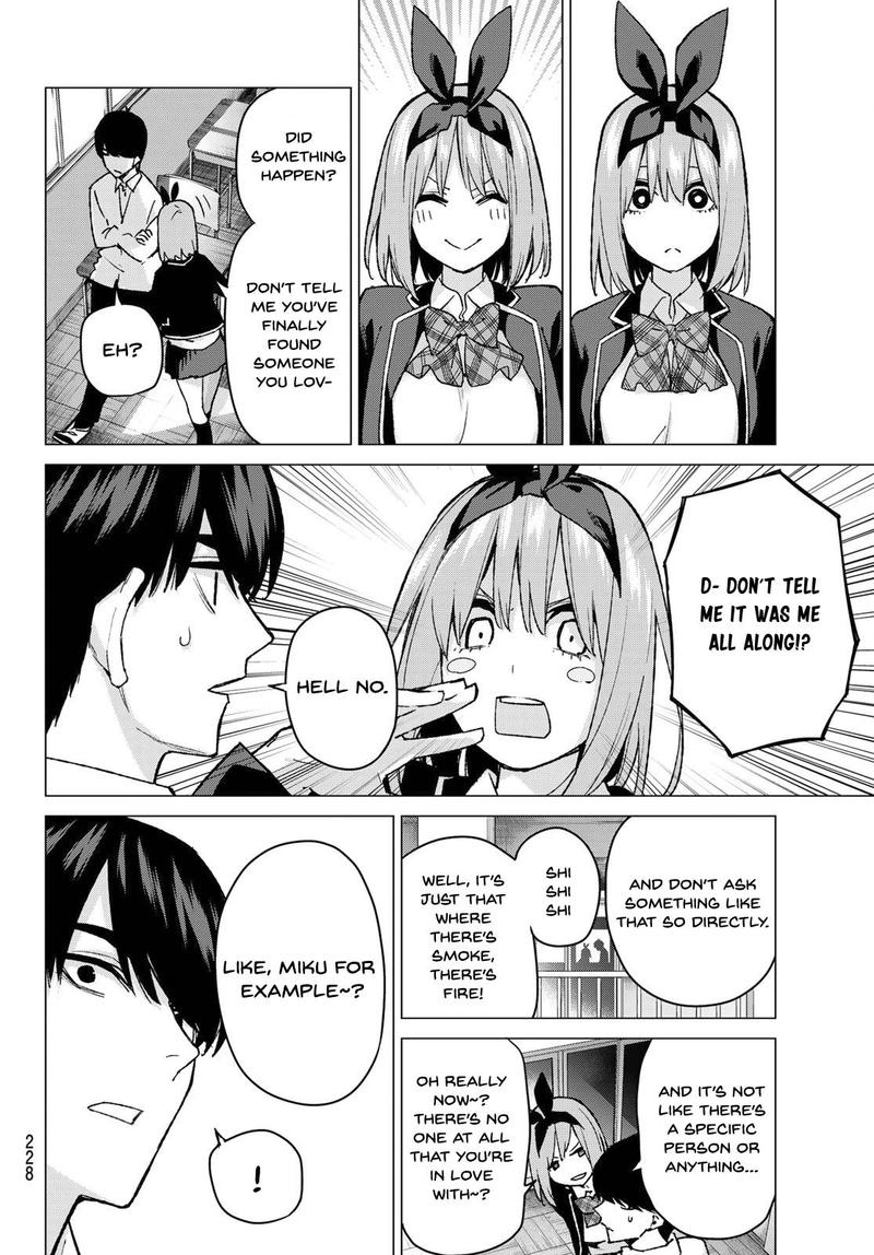 The Quintessential Quintuplets Chapter 72 - Page 14