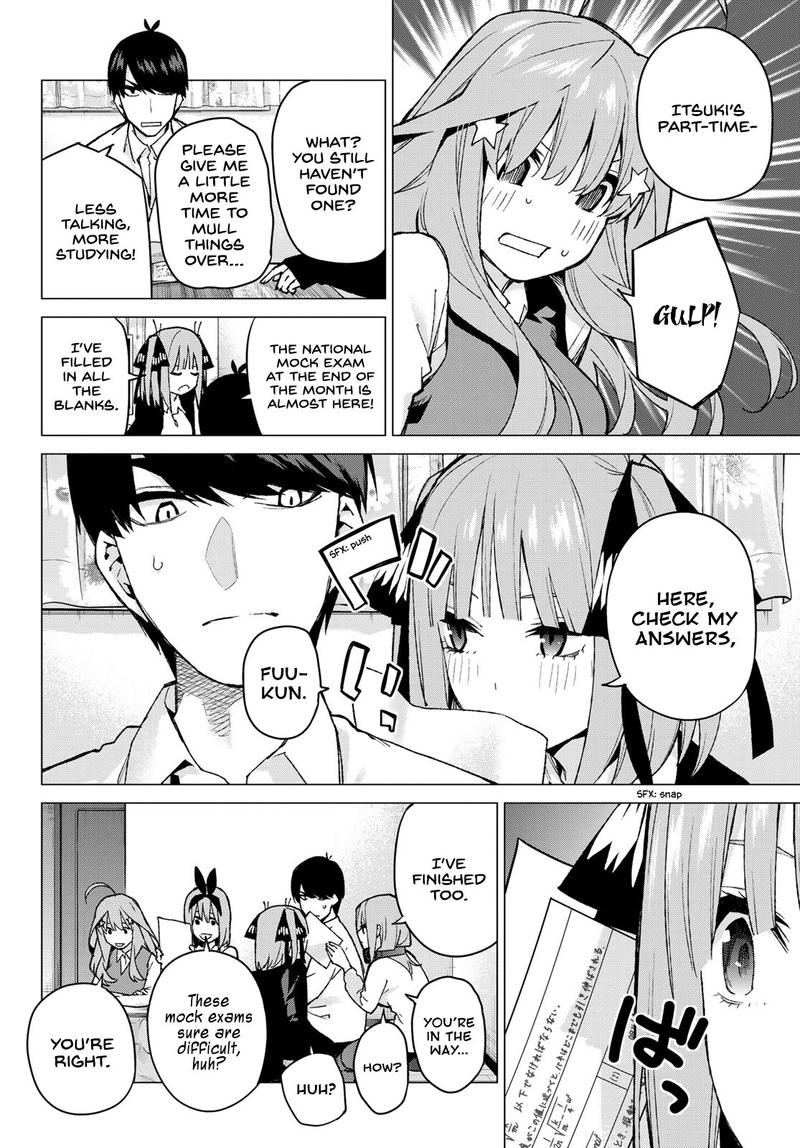 The Quintessential Quintuplets Chapter 73 - Page 4