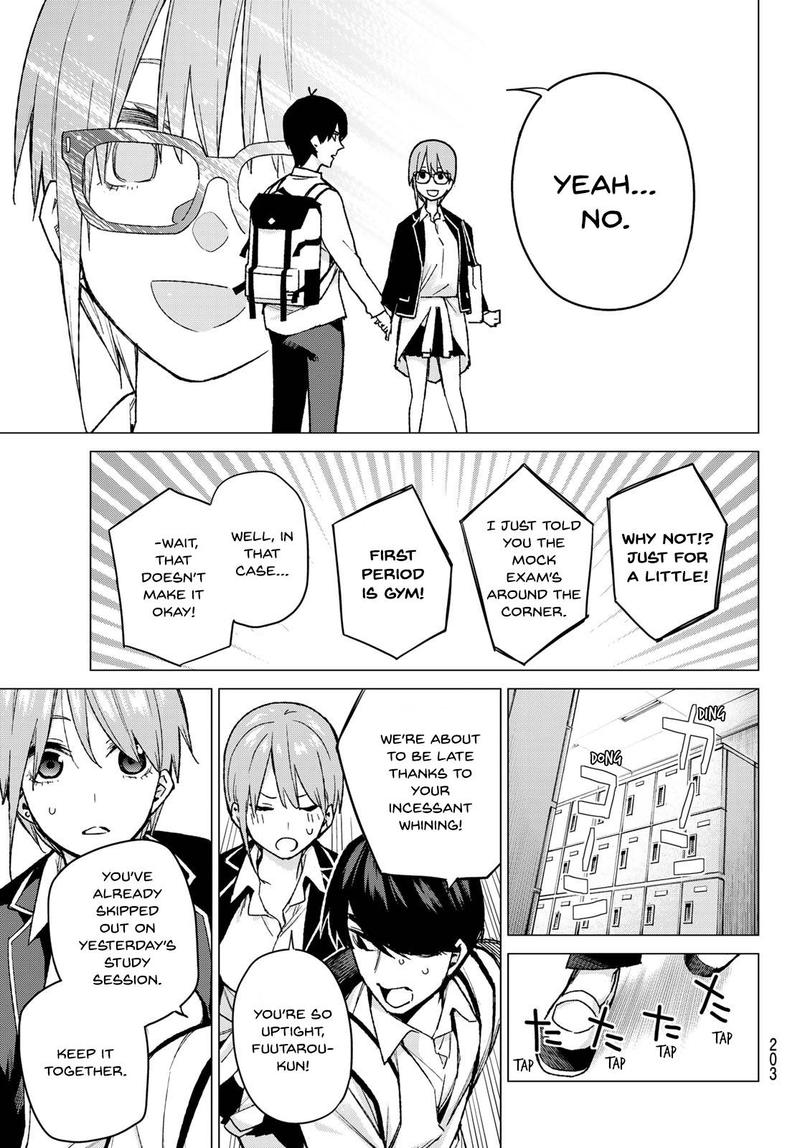 The Quintessential Quintuplets Chapter 74 - Page 9