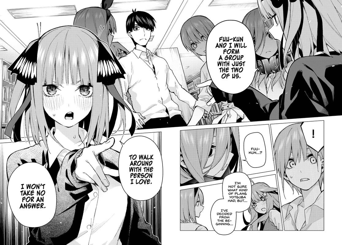 The Quintessential Quintuplets Chapter 78 - Page 14