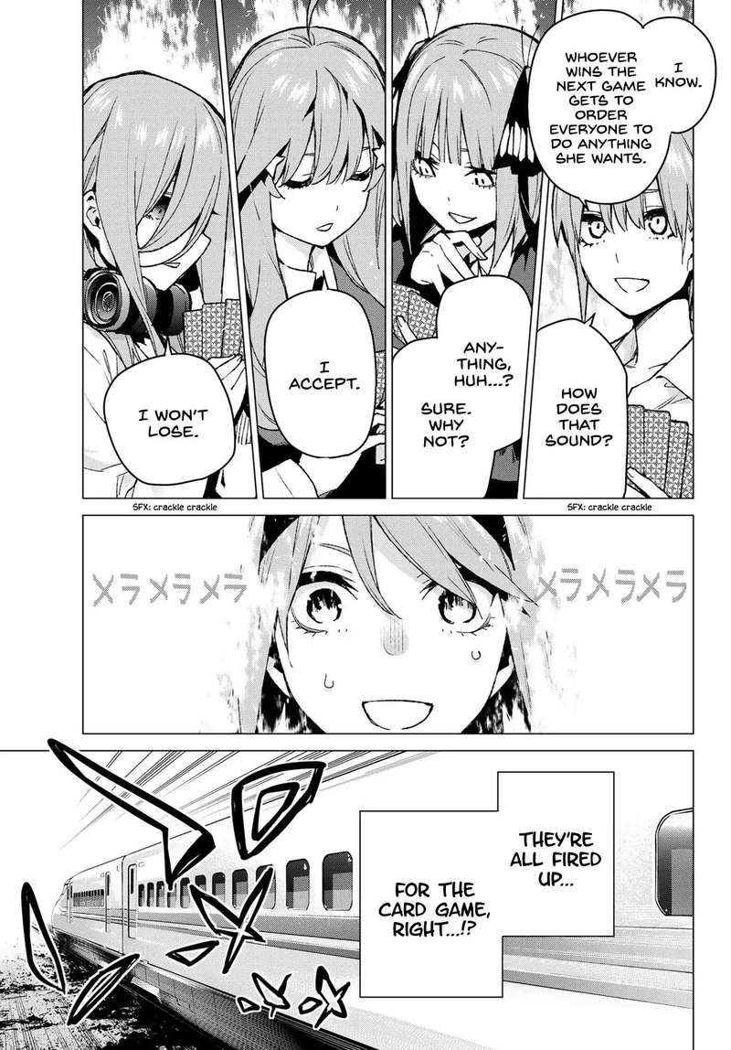 The Quintessential Quintuplets Chapter 80 - Page 3