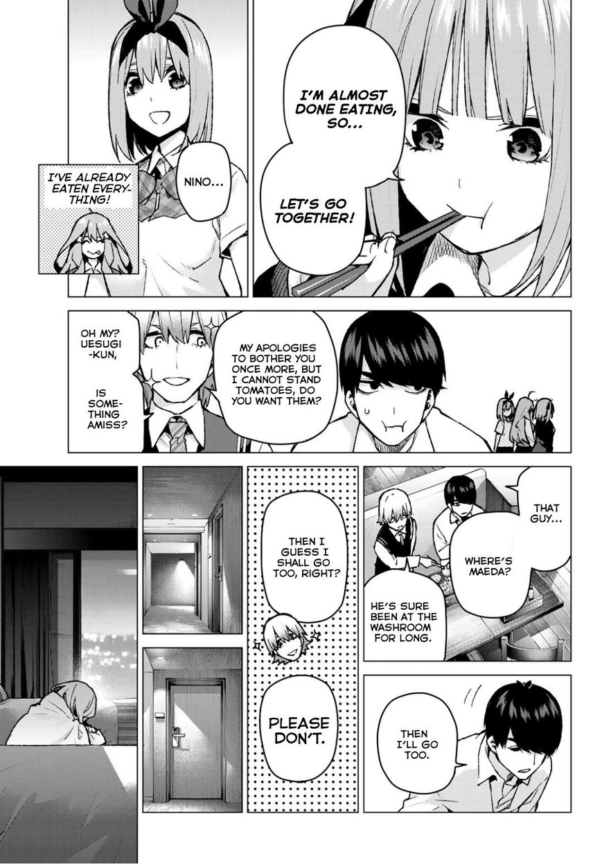 The Quintessential Quintuplets Chapter 81 - Page 15