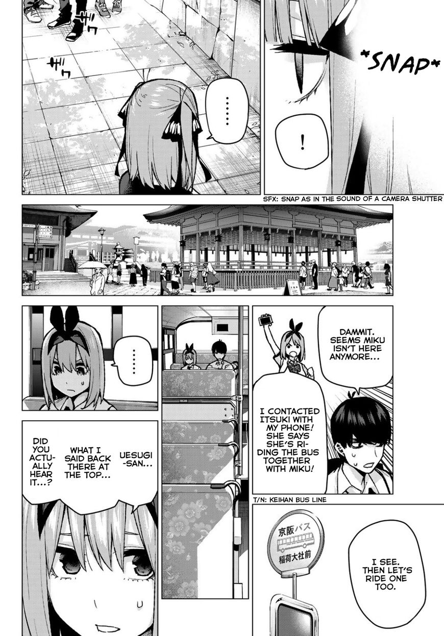 The Quintessential Quintuplets Chapter 81 - Page 6