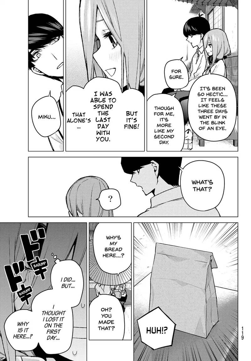 The Quintessential Quintuplets Chapter 84 - Page 13