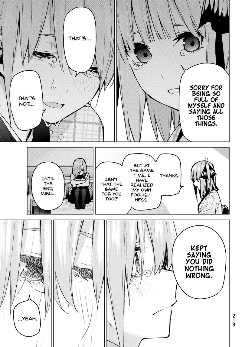 The Quintessential Quintuplets Chapter 85 - Page 19