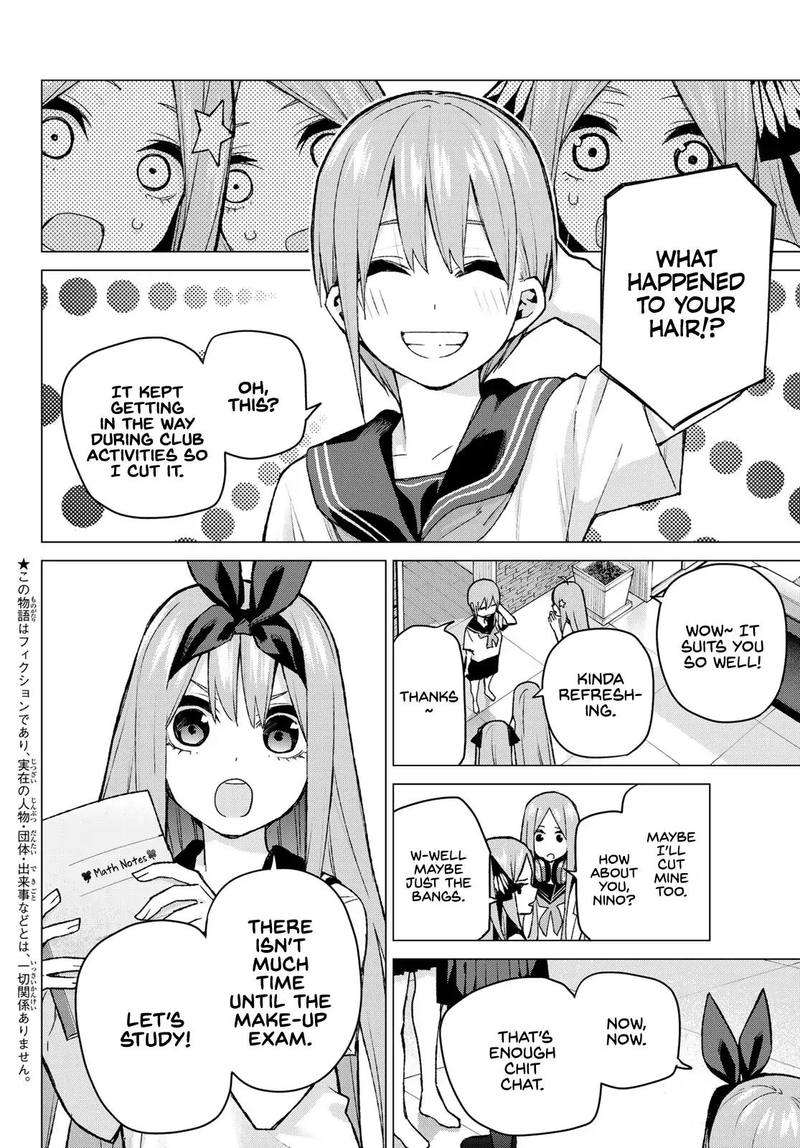 The Quintessential Quintuplets Chapter 89 - Page 2