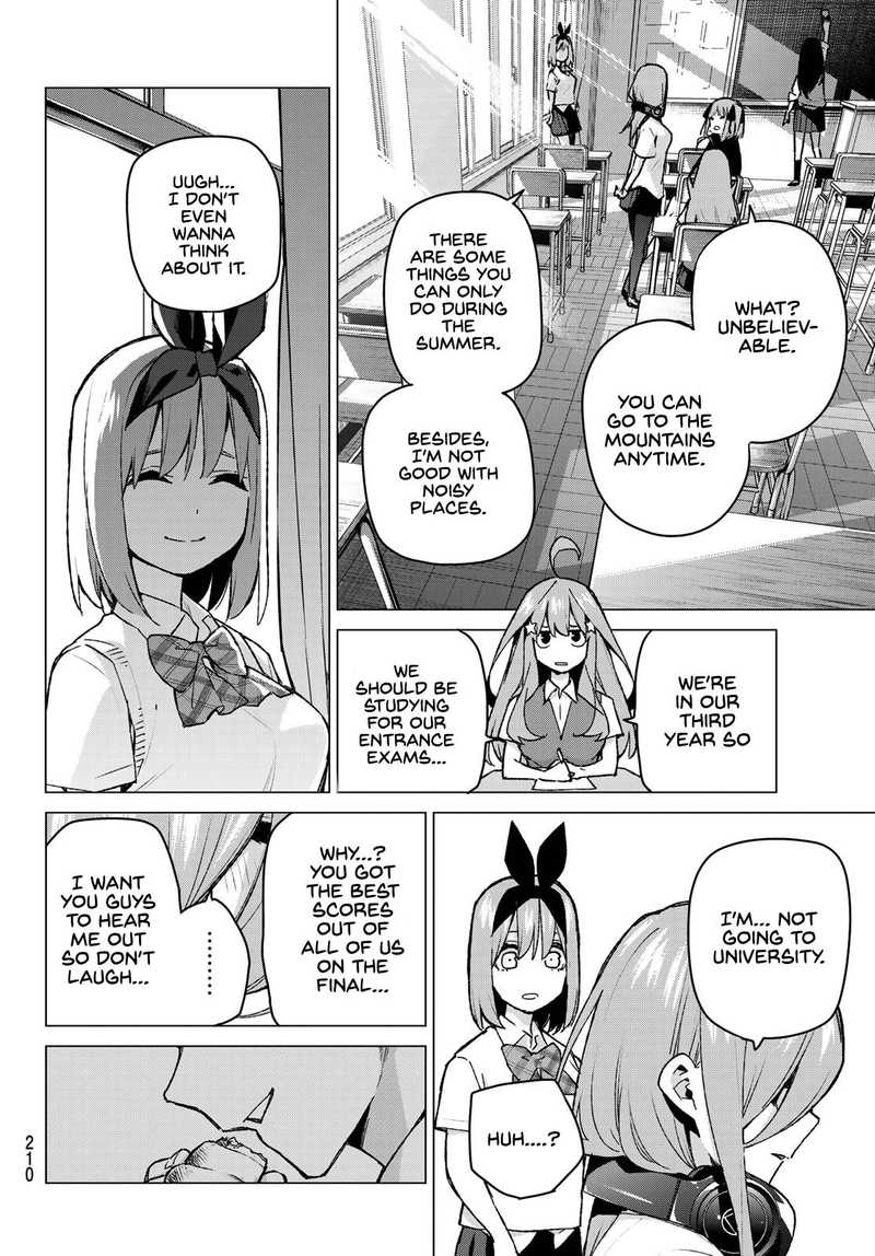 The Quintessential Quintuplets Chapter 90 - Page 14