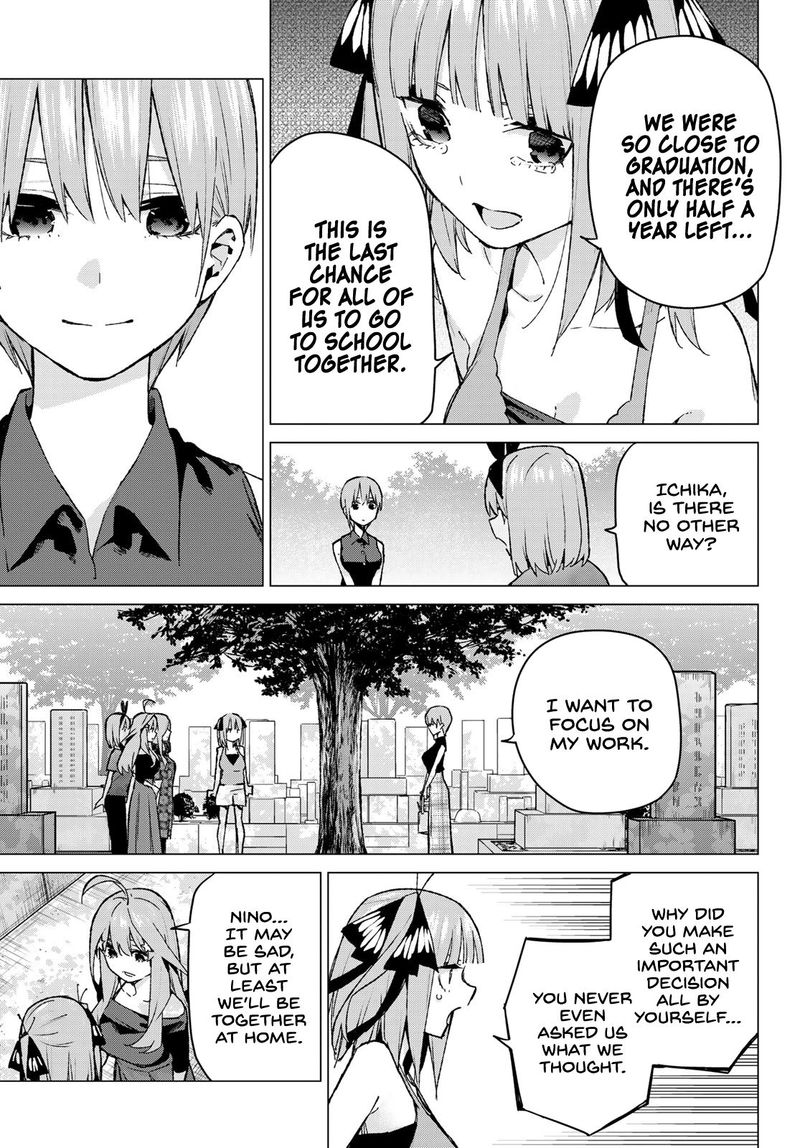 The Quintessential Quintuplets Chapter 94 - Page 3