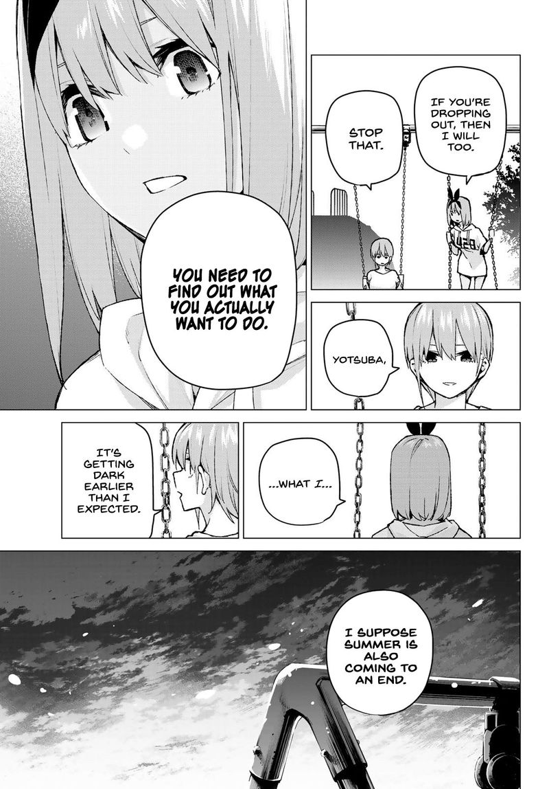 The Quintessential Quintuplets Chapter 95 - Page 5