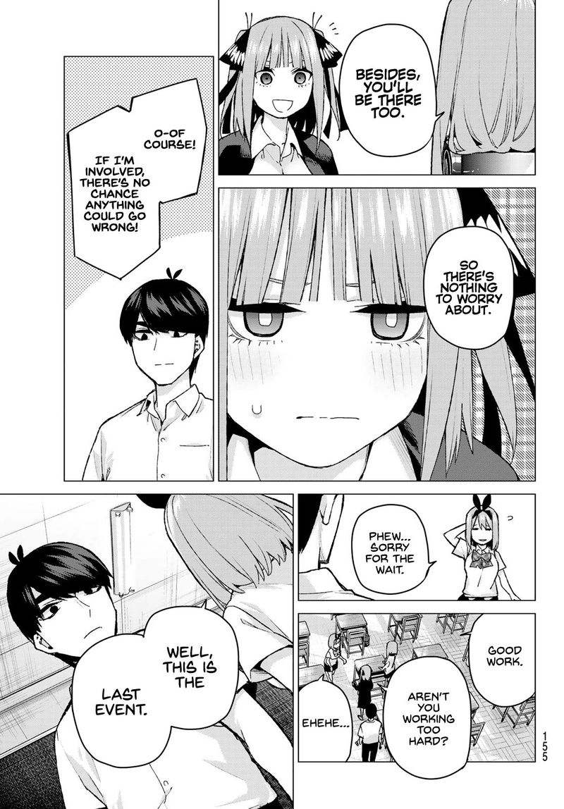 The Quintessential Quintuplets Chapter 96 - Page 15