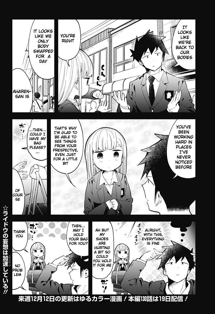 Aharen-San Wa Hakarenai Chapter 130 - Page 15