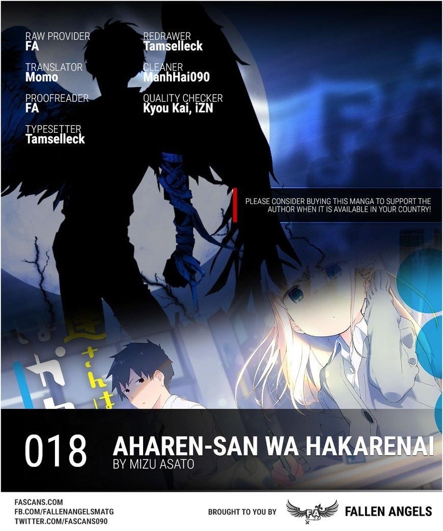 Aharen-San Wa Hakarenai Chapter 18 - Page 1