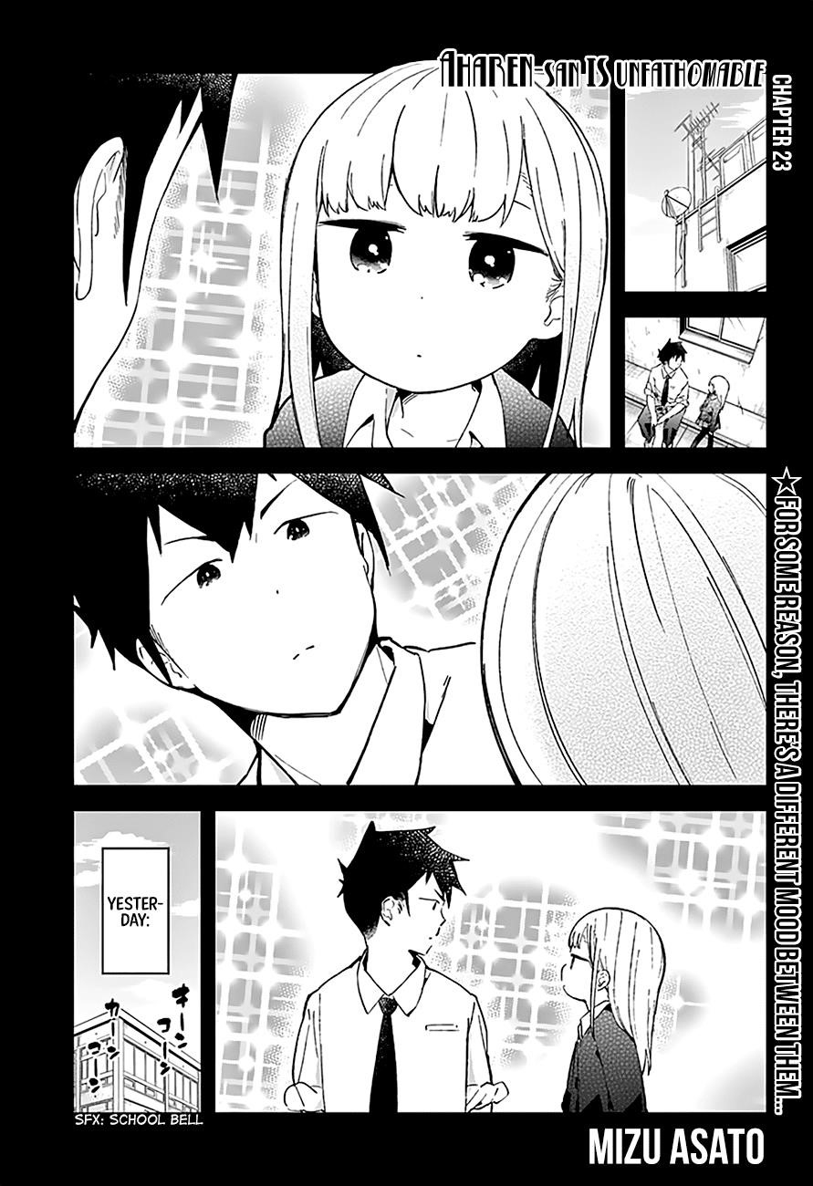 Aharen-San Wa Hakarenai Chapter 23 - Page 3