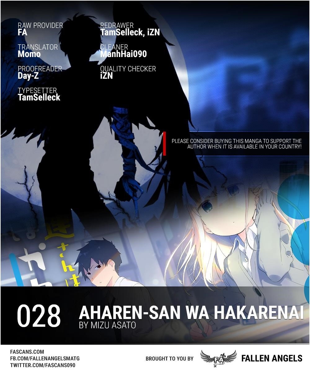 Aharen-San Wa Hakarenai Chapter 28 - Page 1