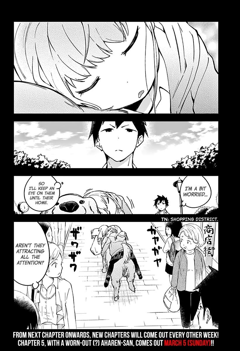 Aharen-San Wa Hakarenai Chapter 4 - Page 12