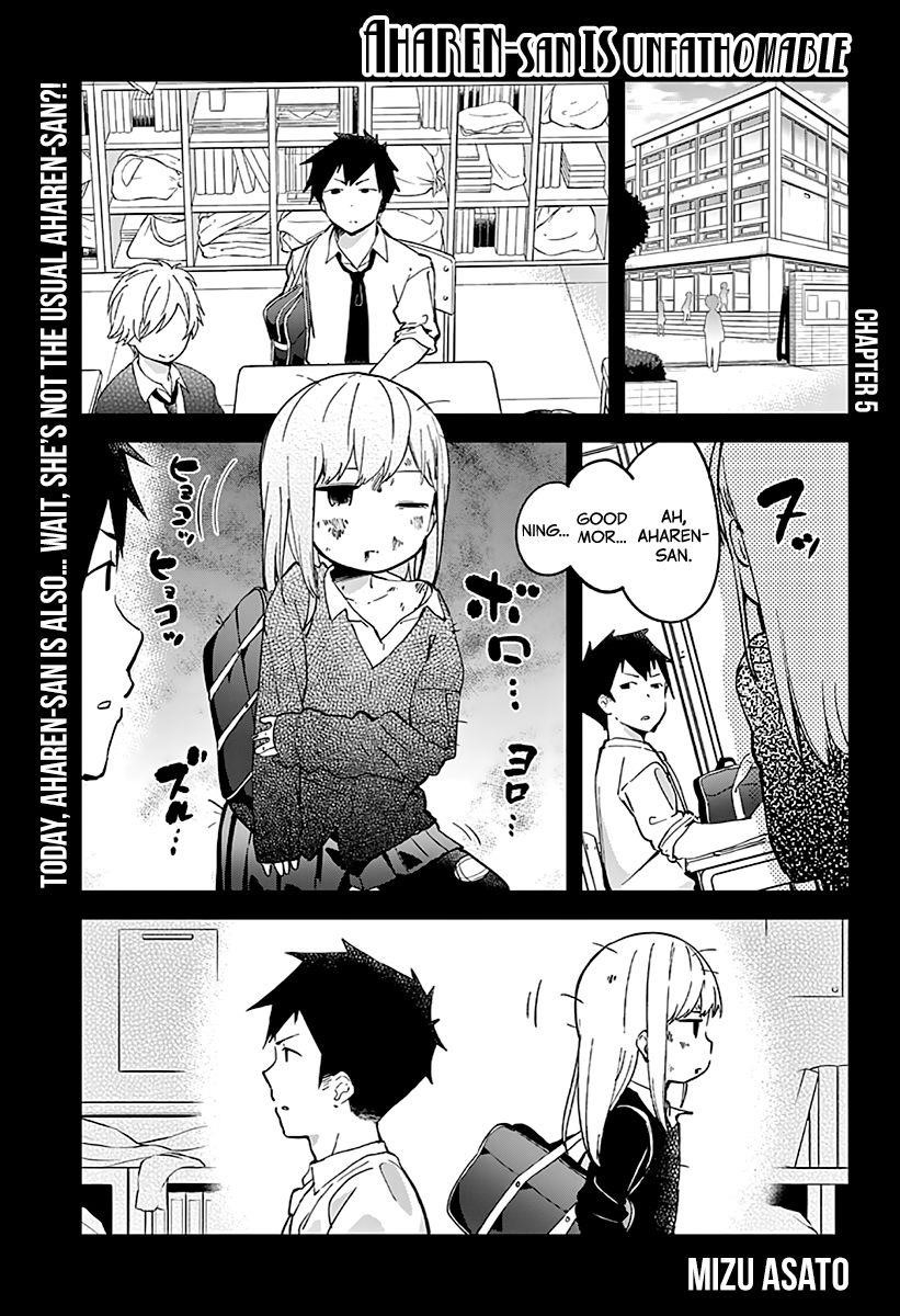 Aharen-San Wa Hakarenai Chapter 5 - Page 1