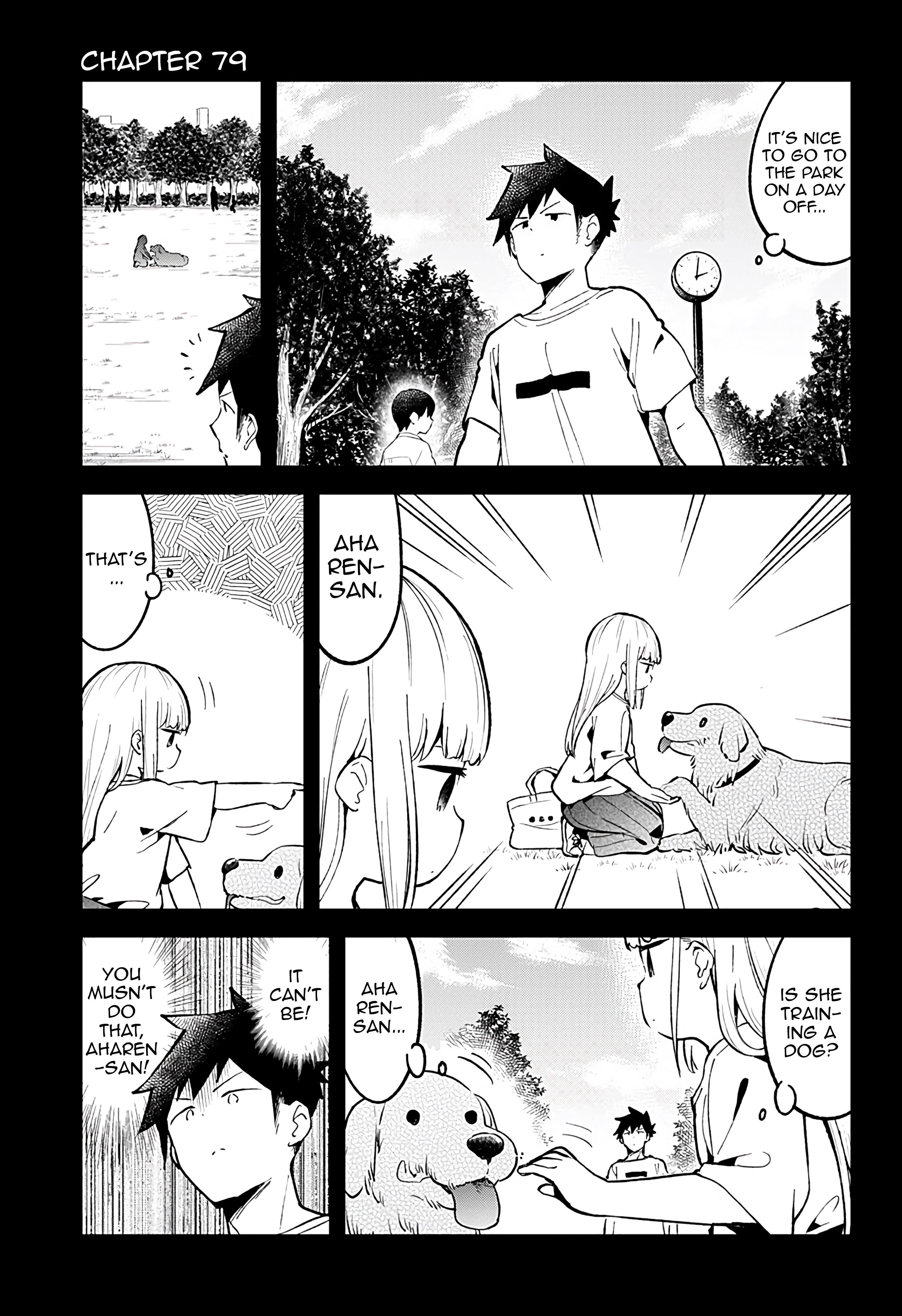 Aharen-San Wa Hakarenai Chapter 79 - Page 1