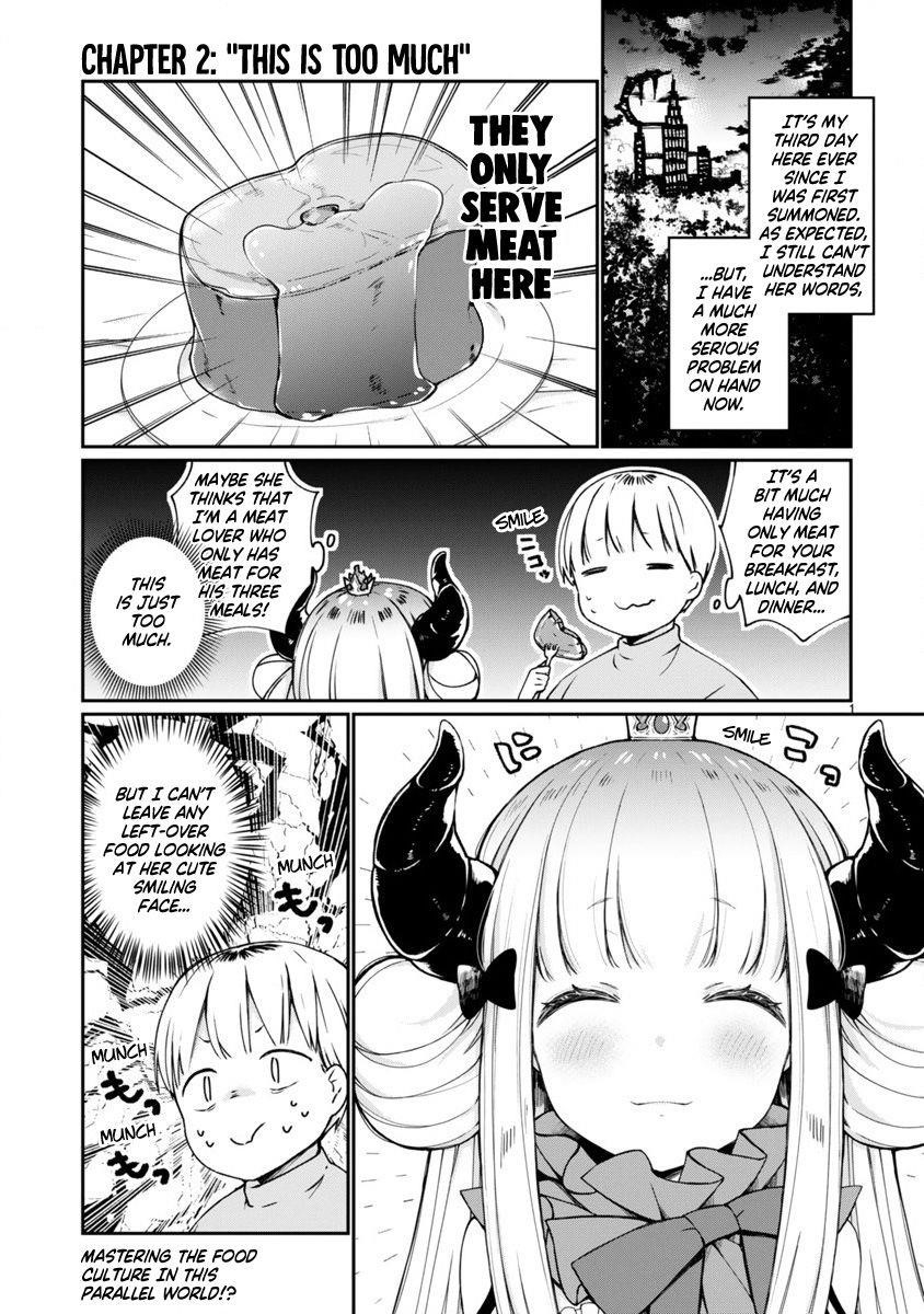 I Was Summoned by the Demon Lord, but I Can’t Understand Her Language Chapter 2 - Page 2