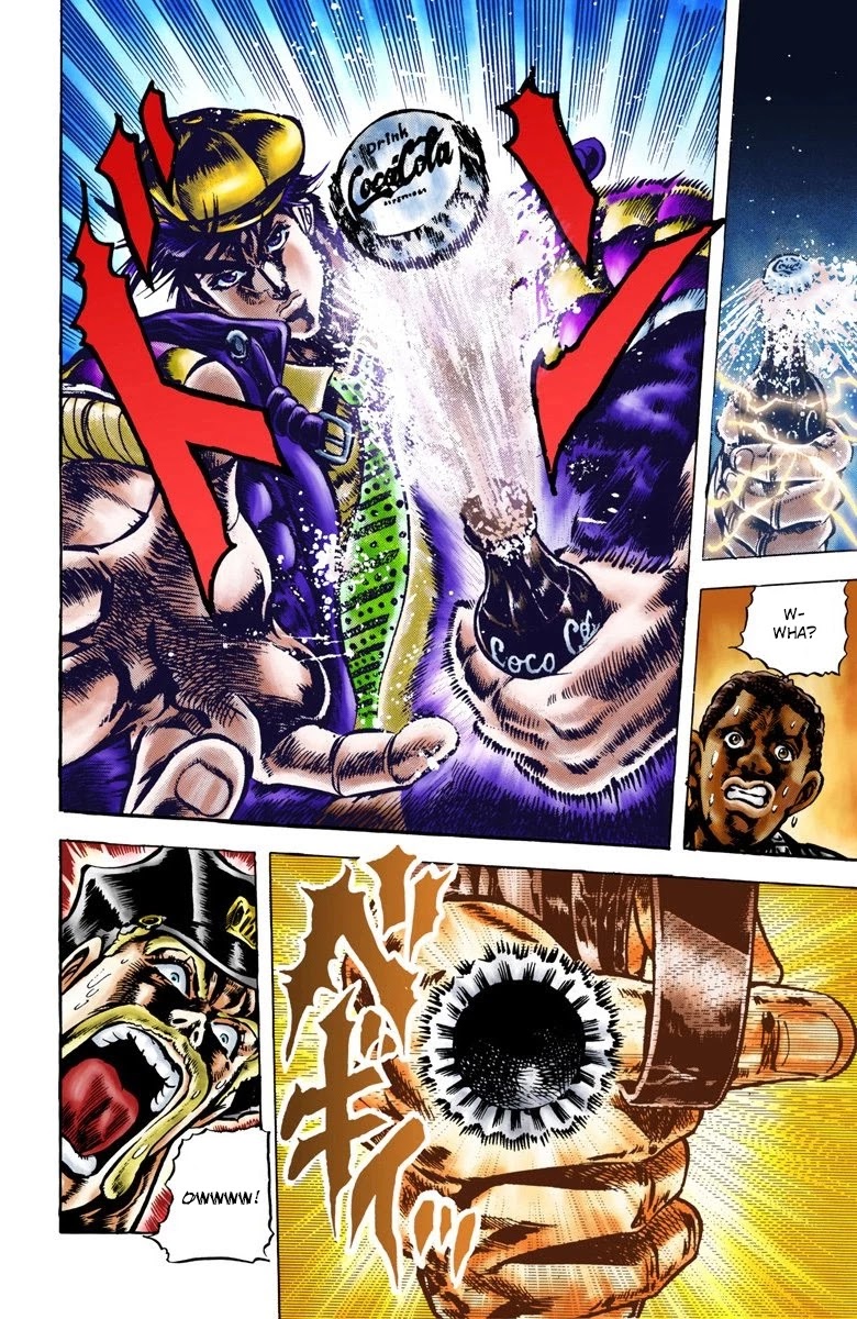 JoJo’s Bizarre Adventure Part 2 – Battle Tendency (Colored) Chapter 1 - Page 13