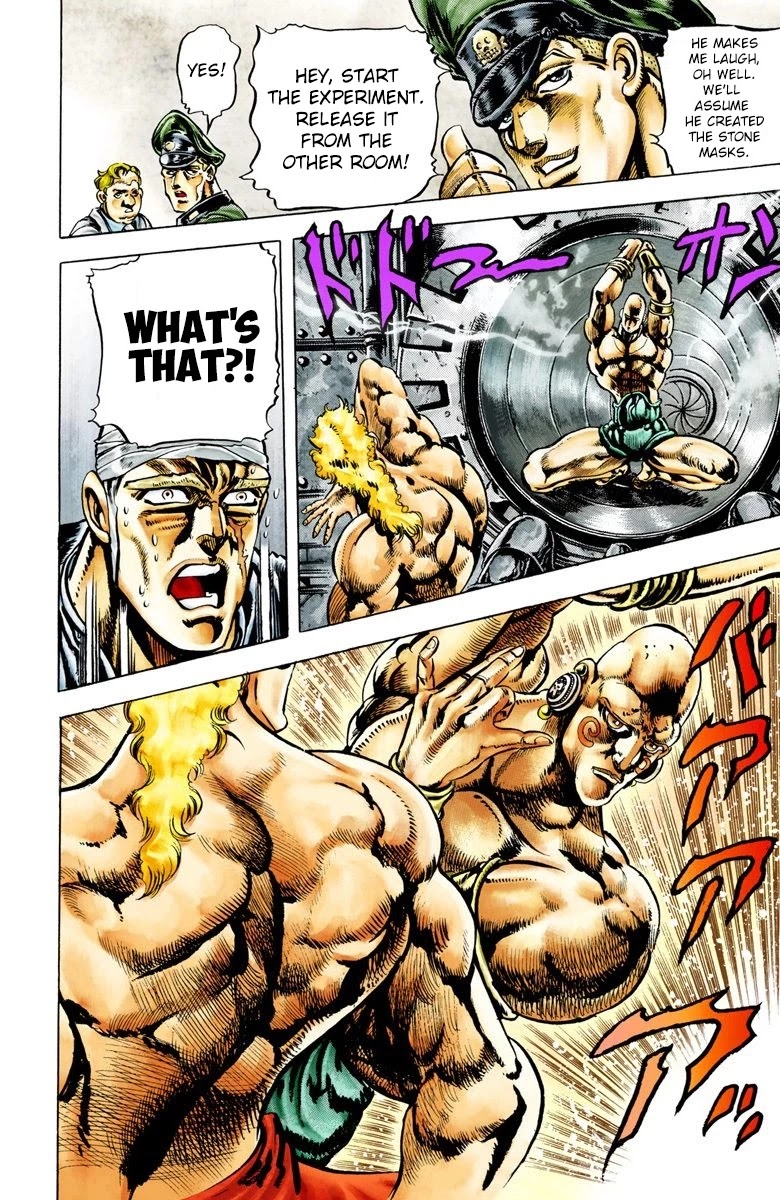 JoJo’s Bizarre Adventure Part 2 – Battle Tendency (Colored) Chapter 10 - Page 10