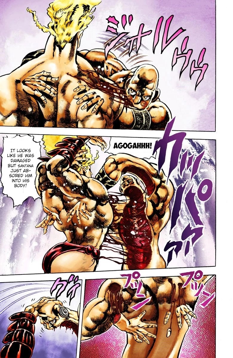 JoJo’s Bizarre Adventure Part 2 – Battle Tendency (Colored) Chapter 10 - Page 15