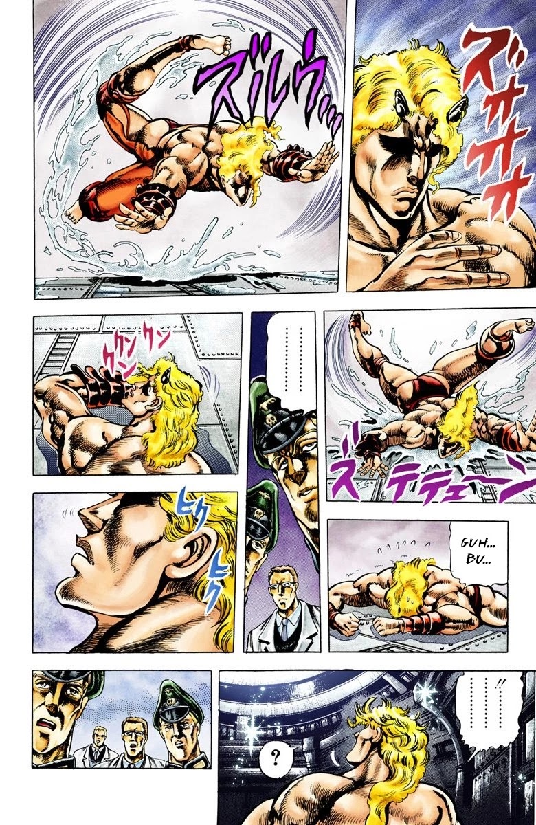 JoJo’s Bizarre Adventure Part 2 – Battle Tendency (Colored) Chapter 10 - Page 8