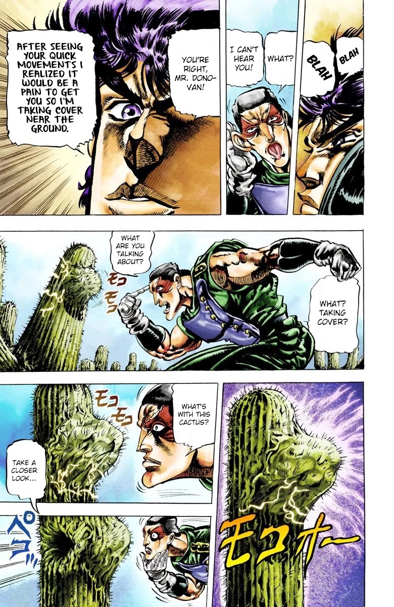 JoJo’s Bizarre Adventure Part 2 – Battle Tendency (Colored) Chapter 11 - Page 14