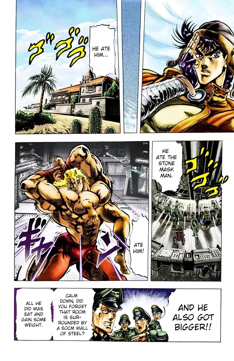 JoJo’s Bizarre Adventure Part 2 – Battle Tendency (Colored) Chapter 11 - Page 17