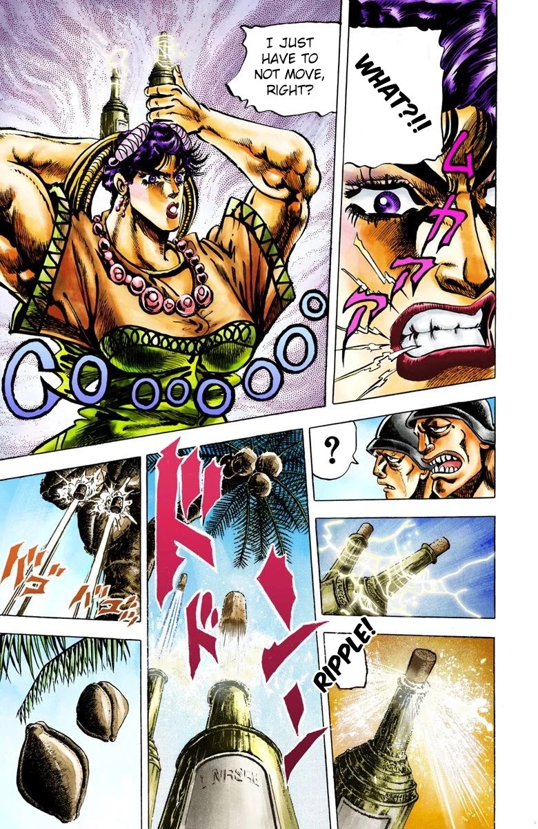 JoJo’s Bizarre Adventure Part 2 – Battle Tendency (Colored) Chapter 12 - Page 11