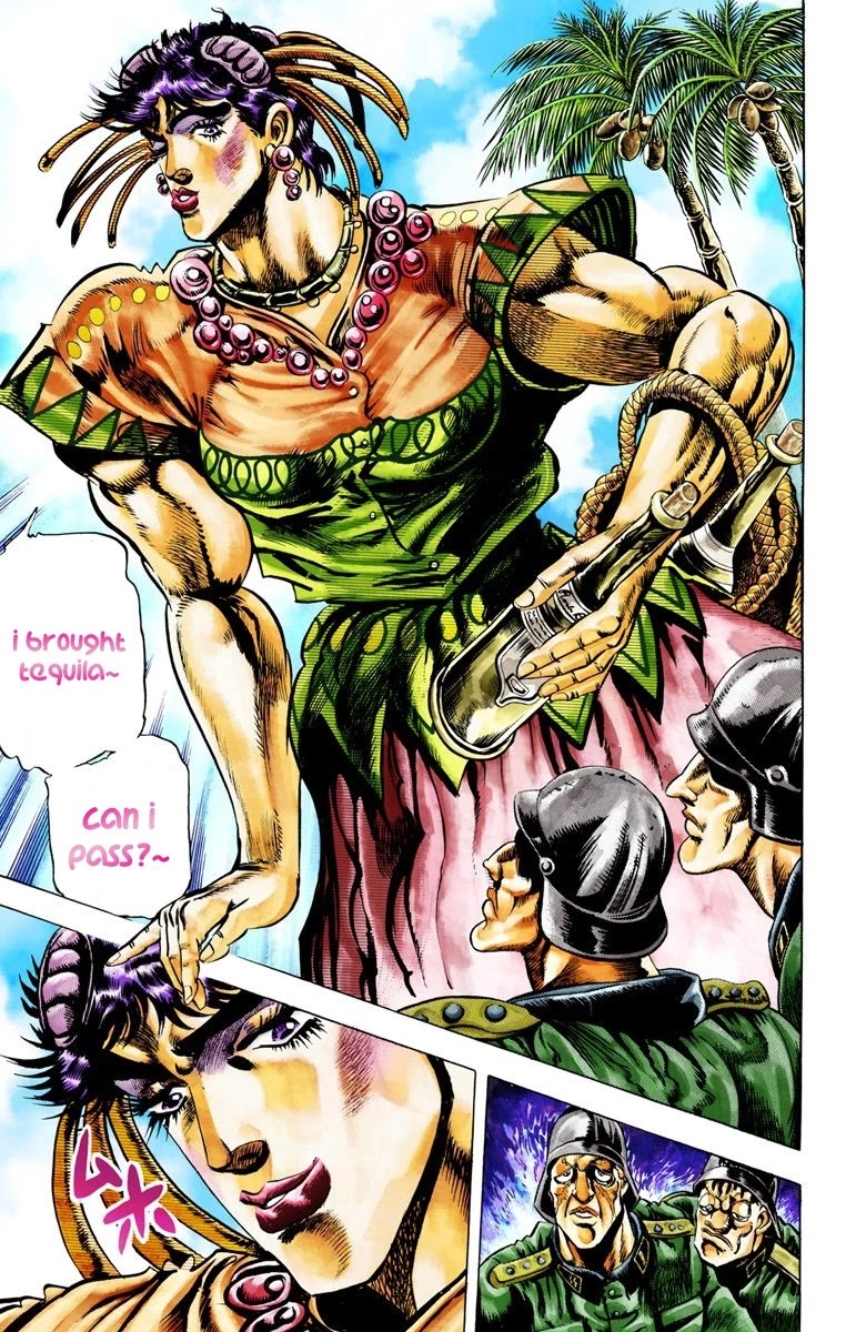 JoJo’s Bizarre Adventure Part 2 – Battle Tendency (Colored) Chapter 12 - Page 9