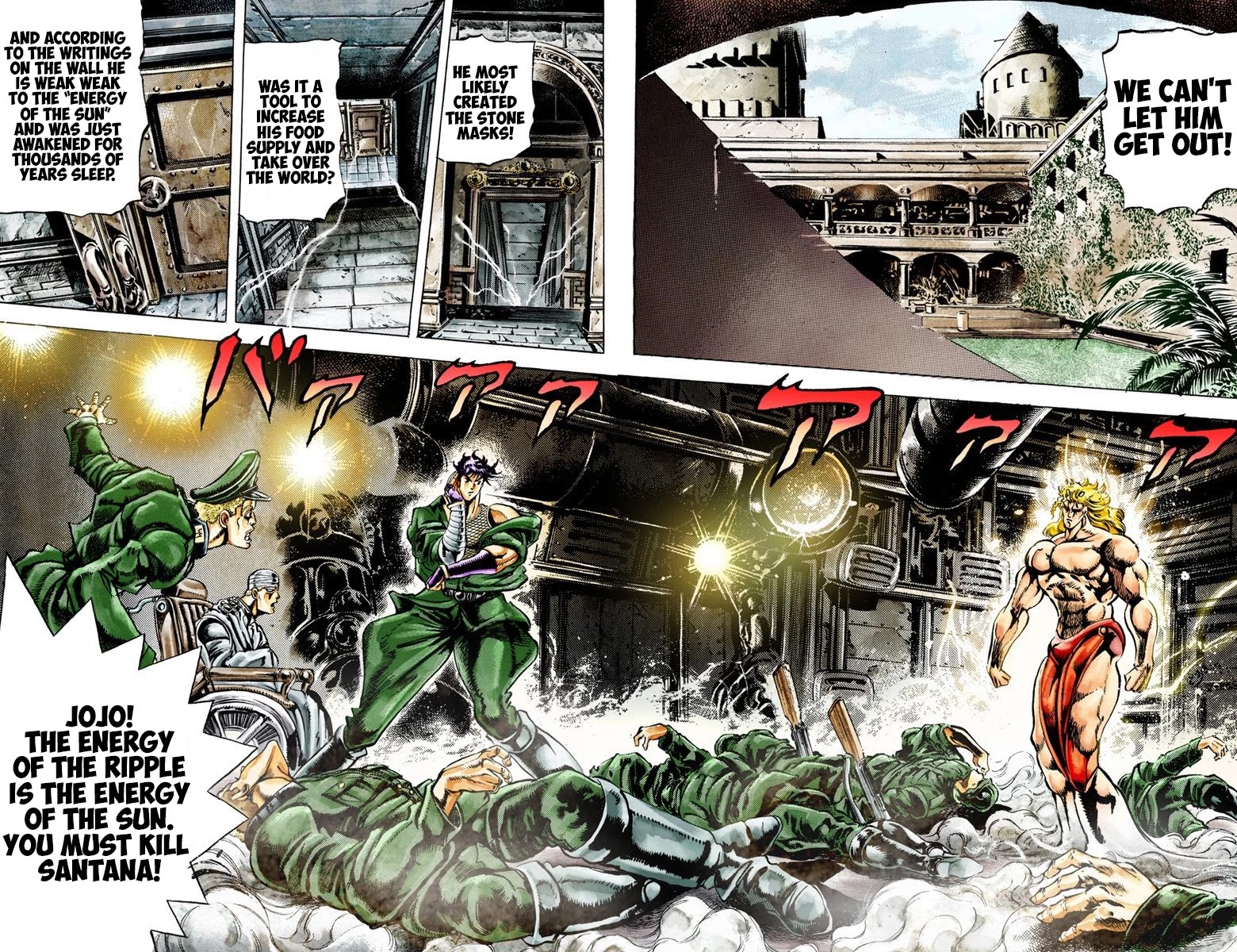 JoJo’s Bizarre Adventure Part 2 – Battle Tendency (Colored) Chapter 14 - Page 1