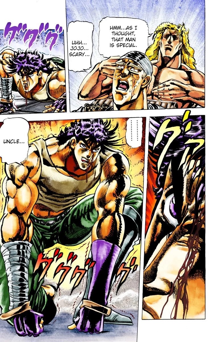 JoJo’s Bizarre Adventure Part 2 – Battle Tendency (Colored) Chapter 14 - Page 15