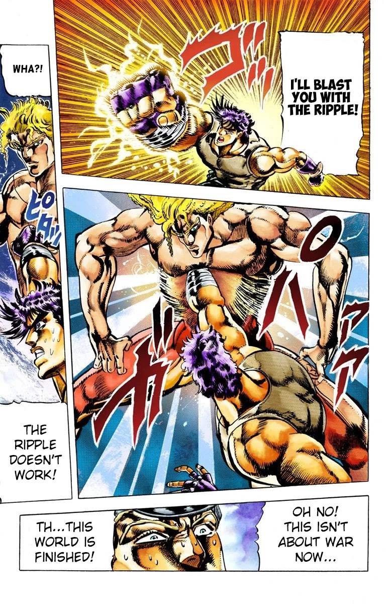 JoJo’s Bizarre Adventure Part 2 – Battle Tendency (Colored) Chapter 14 - Page 17