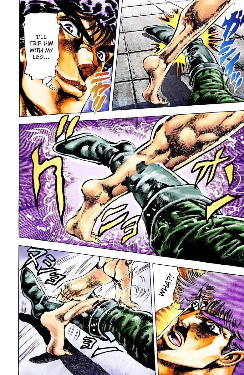 JoJo’s Bizarre Adventure Part 2 – Battle Tendency (Colored) Chapter 14 - Page 6