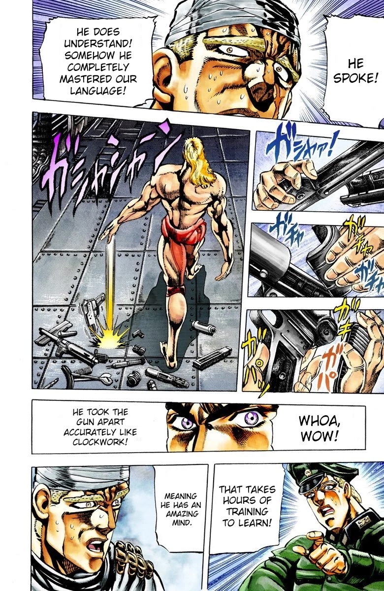 JoJo’s Bizarre Adventure Part 2 – Battle Tendency (Colored) Chapter 14 - Page 8