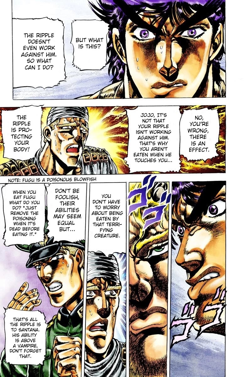 JoJo’s Bizarre Adventure Part 2 – Battle Tendency (Colored) Chapter 15 - Page 4