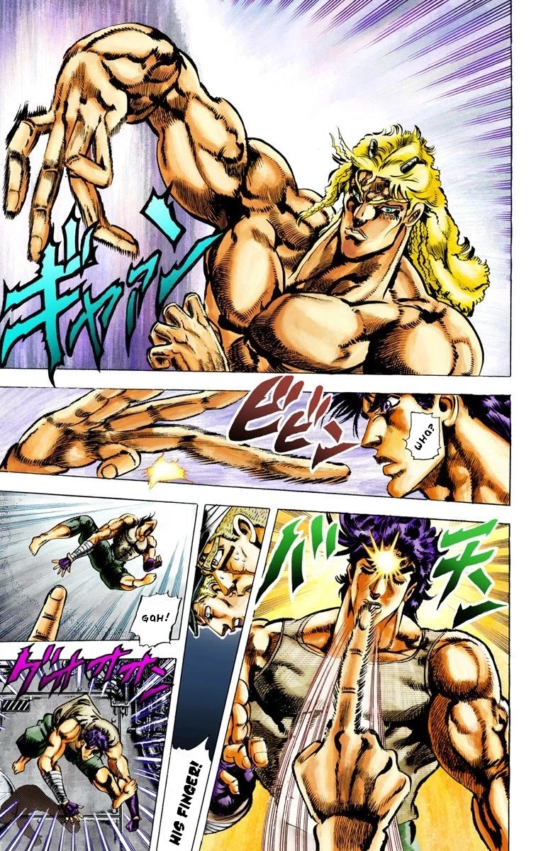 JoJo’s Bizarre Adventure Part 2 – Battle Tendency (Colored) Chapter 15 - Page 6