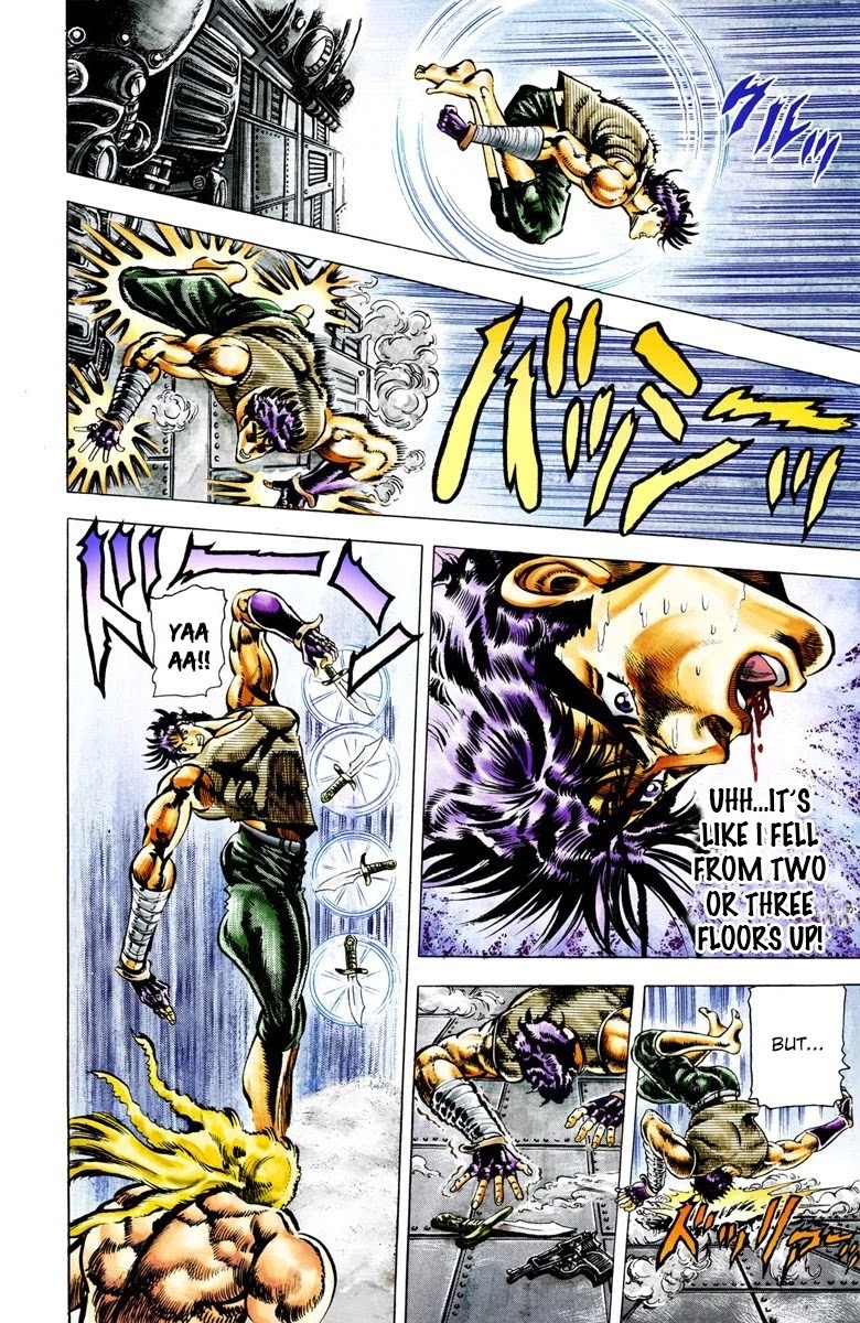 JoJo’s Bizarre Adventure Part 2 – Battle Tendency (Colored) Chapter 15 - Page 7