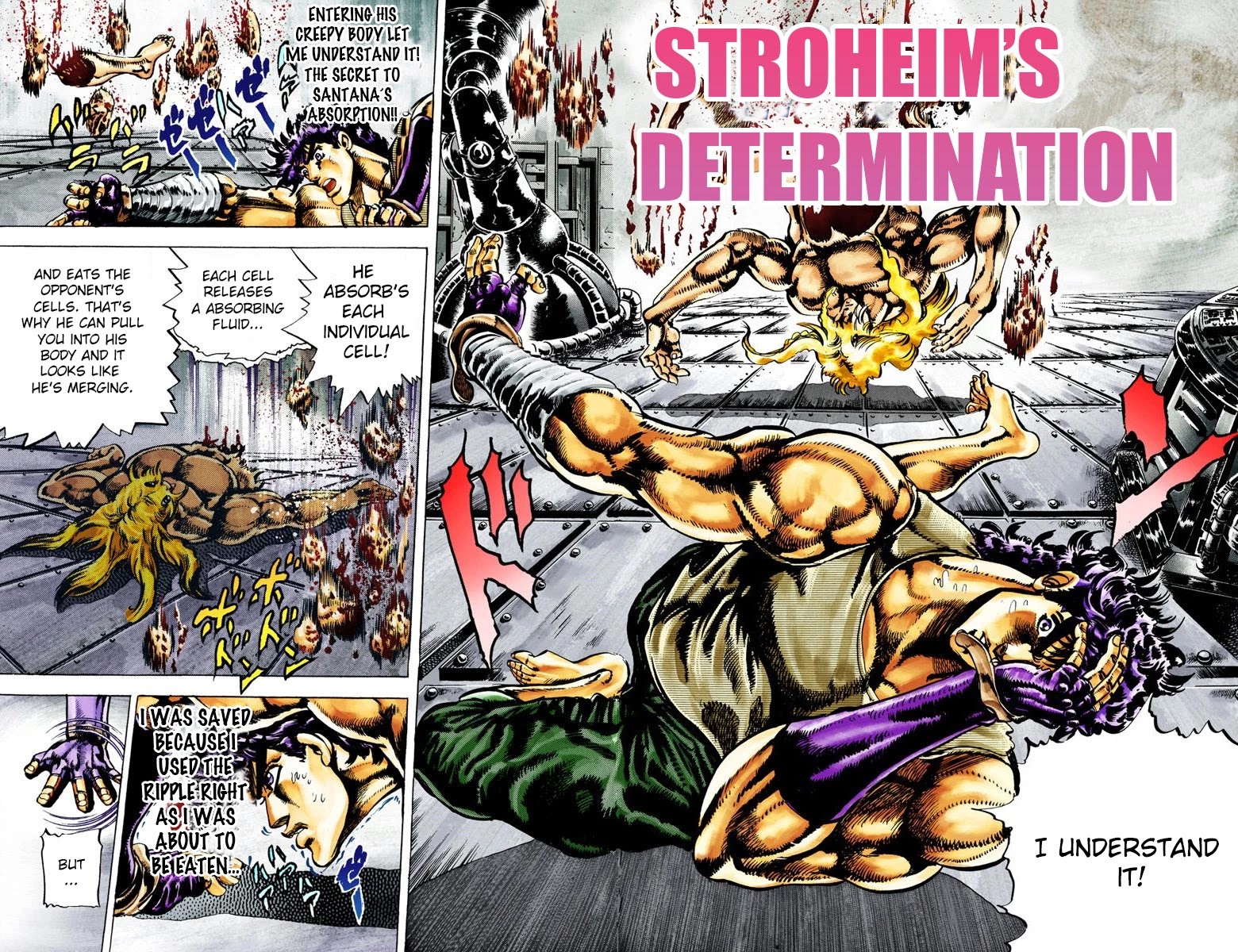 JoJo’s Bizarre Adventure Part 2 – Battle Tendency (Colored) Chapter 16 - Page 1