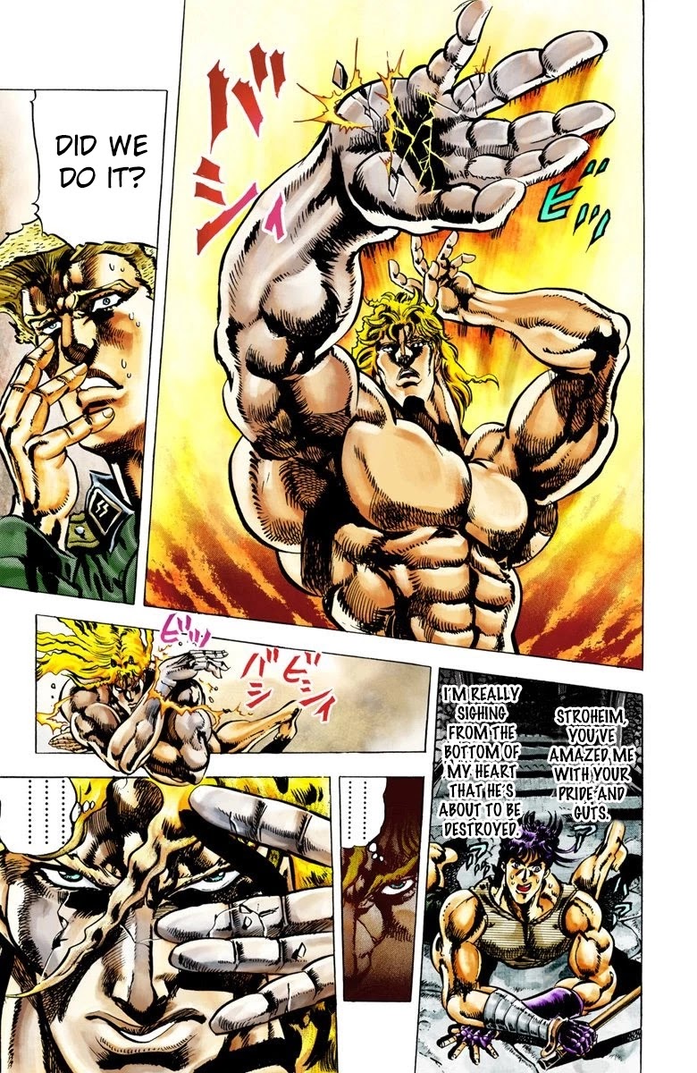 JoJo’s Bizarre Adventure Part 2 – Battle Tendency (Colored) Chapter 17 - Page 1