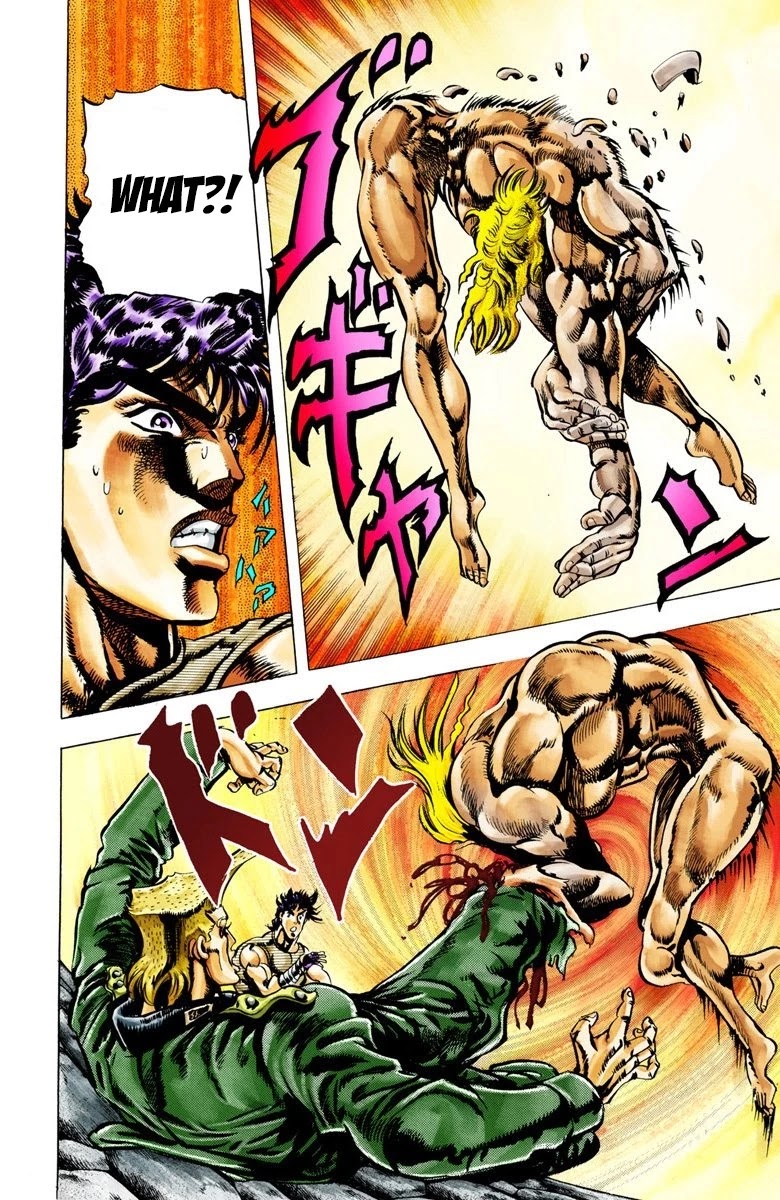 JoJo’s Bizarre Adventure Part 2 – Battle Tendency (Colored) Chapter 17 - Page 2