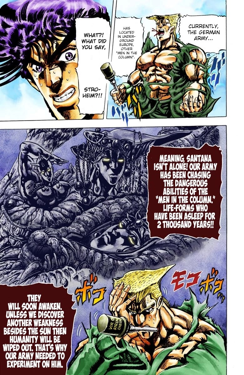 JoJo’s Bizarre Adventure Part 2 – Battle Tendency (Colored) Chapter 17 - Page 6